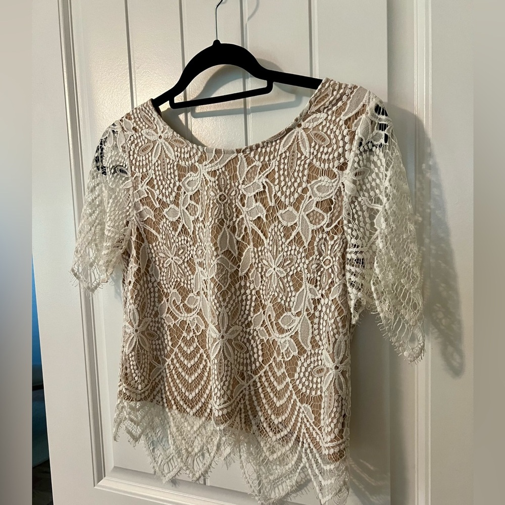 Express Lace Top - Picture 8 of 8